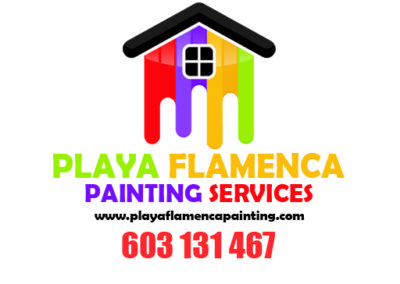 Painters in Playa Flamenca, Orihuela Costa